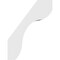 Ekena Millwork 5-in. W x 18-in. D x 24-in. H Stanfield Architectural Grade PVC Knee Brace BRCP05X18X24STA - alternate 5